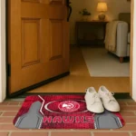 atlanta-hawks-hexagon-oval-red-doormat-best-selling.webp