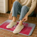 atlanta-hawks-pixel-blur-red-doormat-best-selling.webp