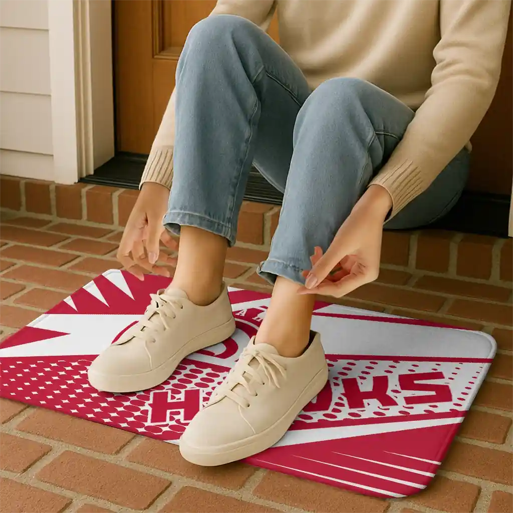 atlanta-hawks-sharp-flash-red-doormat-top-rated.webp