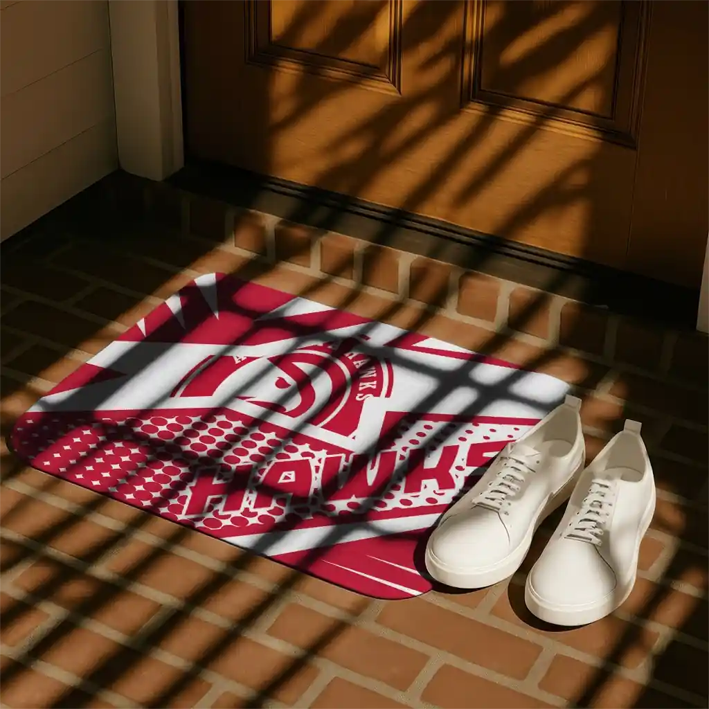 atlanta-hawks-sharp-flash-red-doormat-trendy.webp