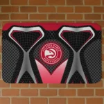 Atlanta Hawks Torso Pattern Doormat