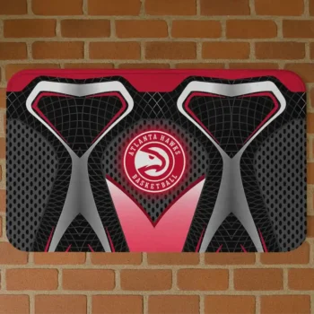 Atlanta Hawks Torso Pattern Doormat