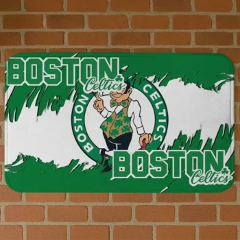 Boston Celtics Plate Rip Green Doormat