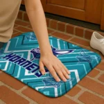 charlotte-hornets-chevron-geometrics-teal-doormat-best-selling.webp