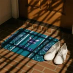 charlotte-hornets-chevron-stack-teal-doormat-best-selling.webp