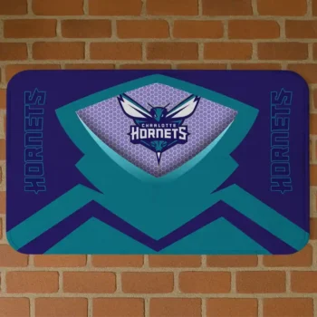 Charlotte Hornets Ninja Mesh Teal Doormat