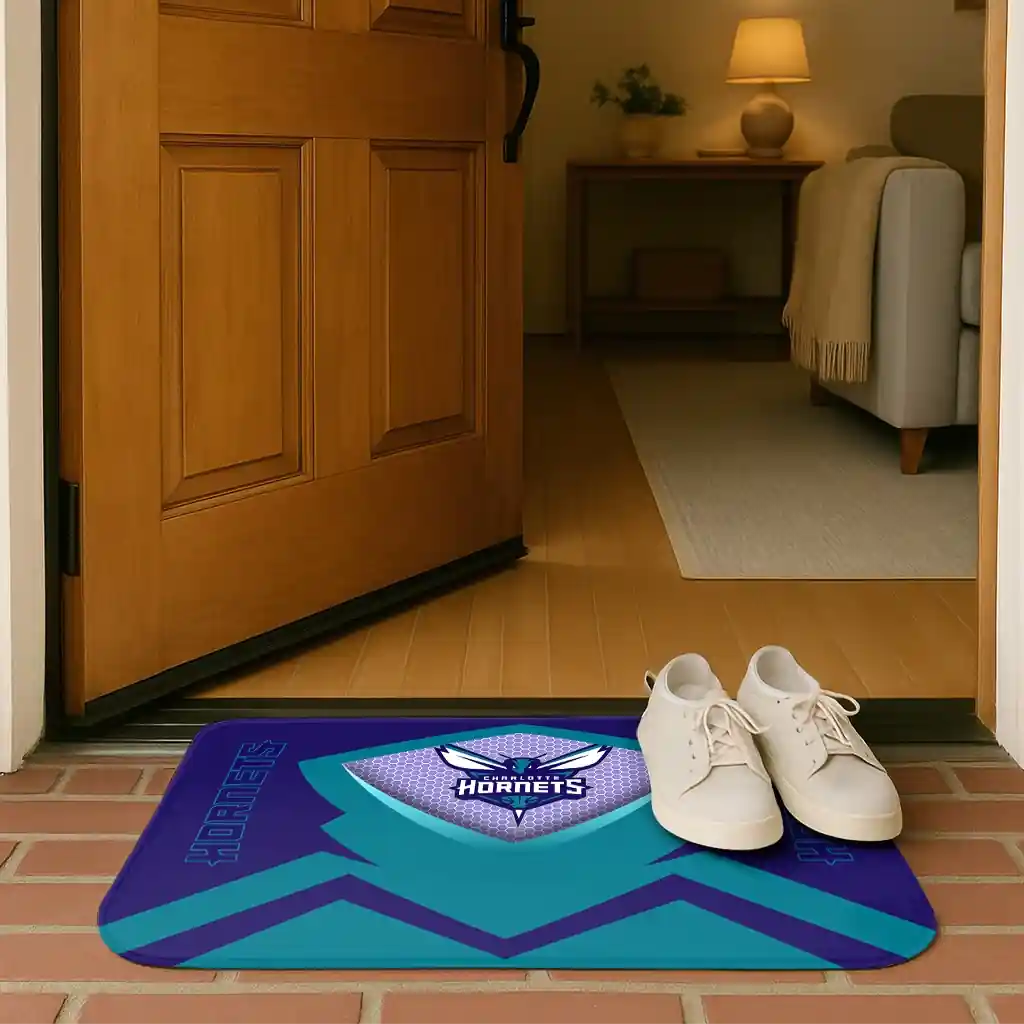 charlotte-hornets-ninja-mesh-teal-doormat-fashion-forward.webp