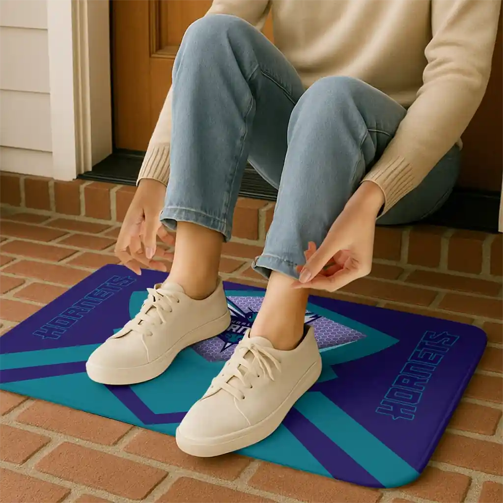 charlotte-hornets-ninja-mesh-teal-doormat-top-rated.webp