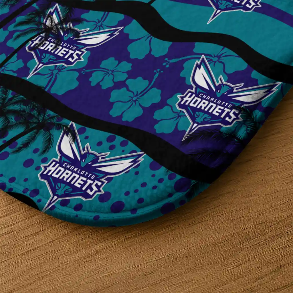 charlotte-hornets-palm-silhouette-teal-black-doormat-latest-model.webp