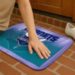 charlotte-hornets-pixel-blur-teal-doormat-best-selling.webp