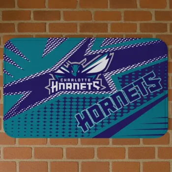 Charlotte Hornets Sharp Flash Teal Doormat