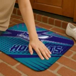 charlotte-hornets-sharp-flash-teal-doormat-best-selling.webp