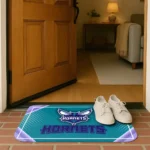 charlotte-hornets-silver-halftone-teal-doormat-best-selling.webp