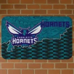 charlotte-hornets-tribal-detailing-teal-black-doormat-best-selling.webp