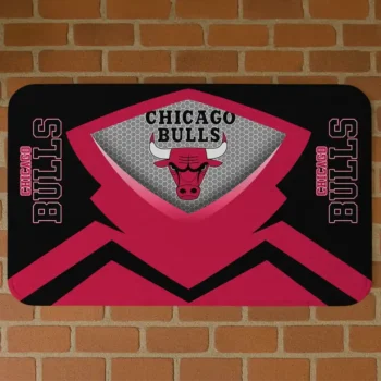 Chicago Bulls Ninja Mesh Red Doormat