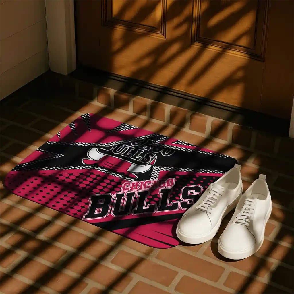 chicago-bulls-sharp-flash-red-doormat-trendy.webp