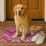 cleveland-cavaliers-chevron-geometrics-wine-doormat-best-selling.webp