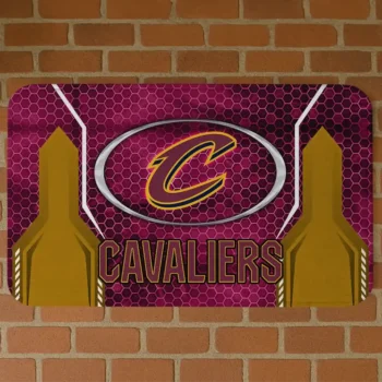 Cleveland Cavaliers Hexagon Oval Wine Doormat