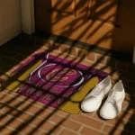 cleveland-cavaliers-hexagon-oval-wine-doormat-best-selling.webp