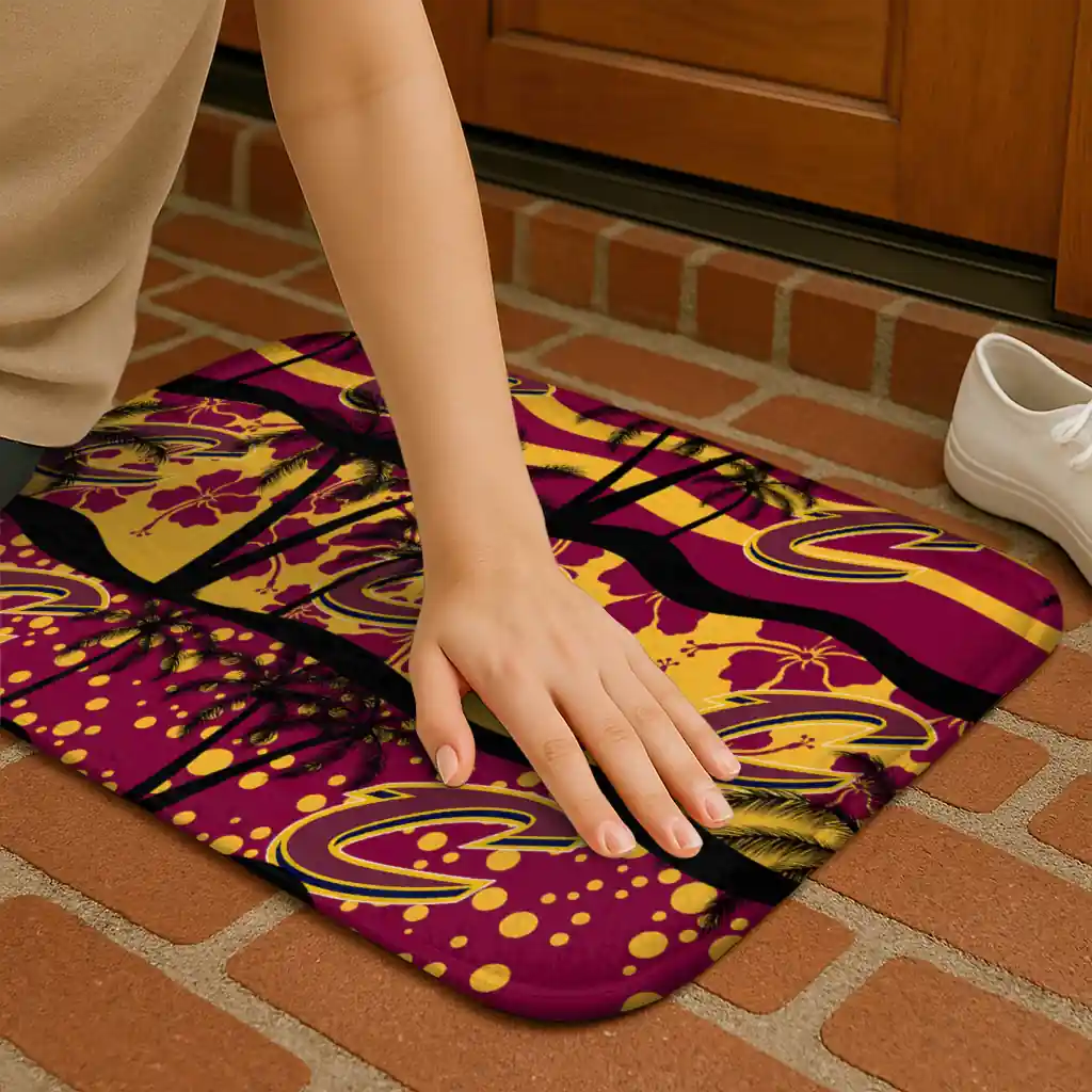 cleveland-cavaliers-palm-silhouette-wine-black-doormat-premium-grade.webp