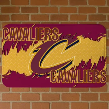 Cleveland Cavaliers Plate Rip Wine Doormat