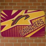 Cleveland Cavaliers Sharp Flash Wine Doormat