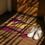 cleveland-cavaliers-sharp-flash-wine-doormat-best-selling.webp
