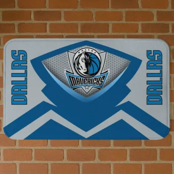 Dallas Mavericks Ninja Mesh Blue Doormat