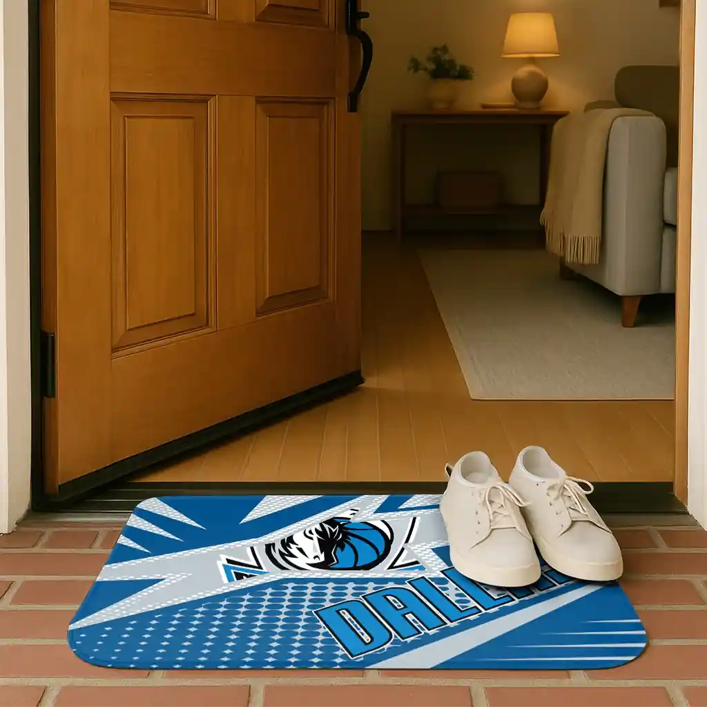 dallas-mavericks-sharp-flash-blue-doormat-fashion-forward.webp
