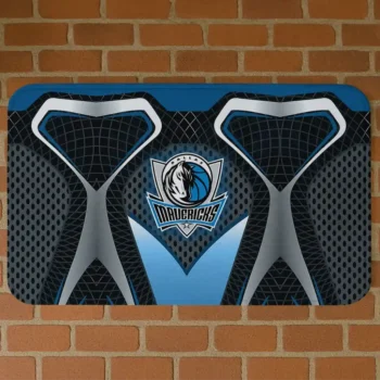 Dallas Mavericks Torso Pattern Doormat