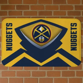 Denver Nuggets Ninja Mesh Blue Doormat
