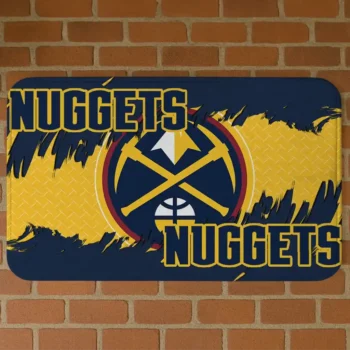 Denver Nuggets Plate Rip Blue Doormat