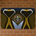 Denver Nuggets Torso Pattern Doormat