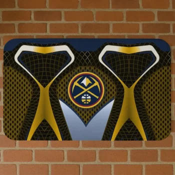 Denver Nuggets Torso Pattern Doormat