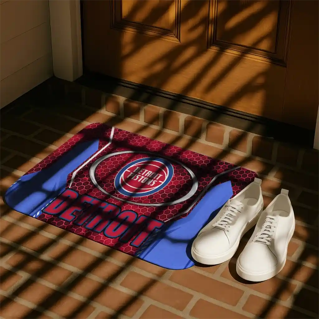 detroit-pistons-hexagon-oval-red-doormat-trendy.webp