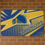 Golden State Warriors Sharp Flash Blue Doormat