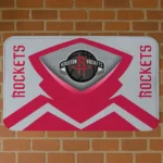 Houston Rockets Ninja Mesh Red Doormat