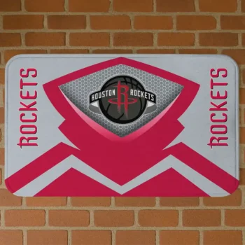 Houston Rockets Ninja Mesh Red Doormat
