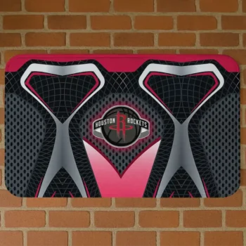 Houston Rockets Torso Pattern Doormat