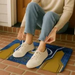 indiana-pacers-hexagon-oval-blue-doormat-best-selling.webp