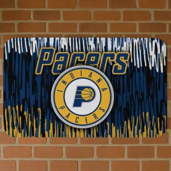 Indiana Pacers Vertical Flow Blue Doormat