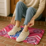 los-angeles-clippers-chevron-geometrics-red-doormat-best-selling.webp