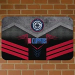 los-angeles-clippers-chevron-points-red-black-doormat-best-selling.webp