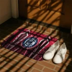 los-angeles-clippers-graphic-stripes-red-doormat-best-selling.webp