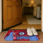 los-angeles-clippers-hexagon-oval-red-doormat-best-selling.webp