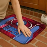 los-angeles-clippers-hexagon-oval-red-doormat-best-selling.webp