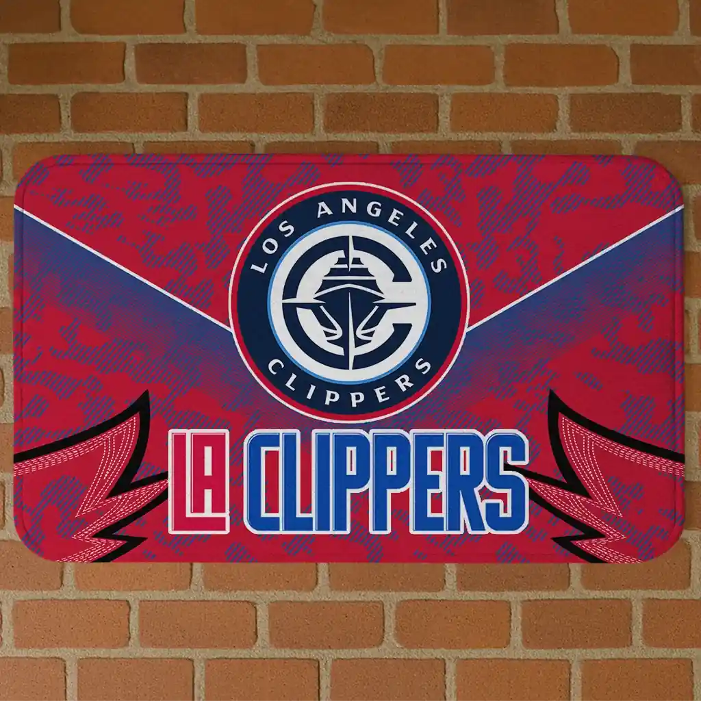 los-angeles-clippers-layered-lines-red-doormat-best-selling.webp los angeles clippers layered lines red doormat best selling