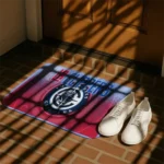 los-angeles-clippers-pixel-blur-red-doormat-best-selling.webp