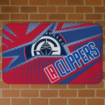 Los Angeles Clippers Sharp Flash Red Doormat