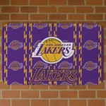 los-angeles-lakers-bolt-row-purple-doormat-best-selling.webp